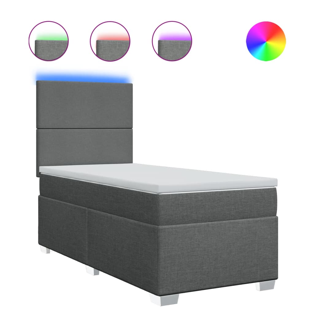 8721102778544_a_en_hd_1 vidaXL Box Spring Bed with Mattress Dark Grey King Single Fabric - Image 2