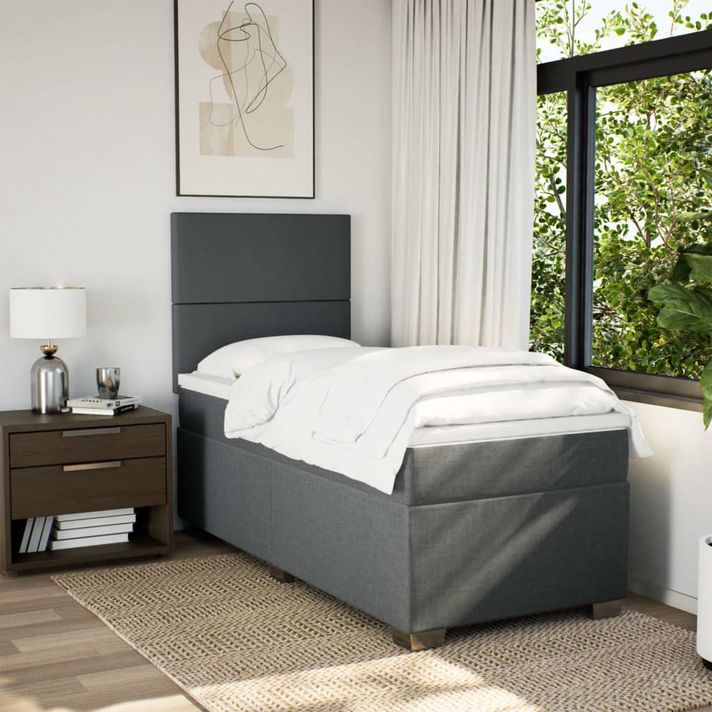 8721102778544_g_en_hd_2 vidaXL Box Spring Bed with Mattress Dark Grey King Single Fabric - Image 4