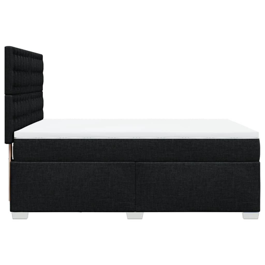 8721102778698_g_en_hd_3 vidaXL Box Spring Bed with Mattress Black Double Fabric - Image 5