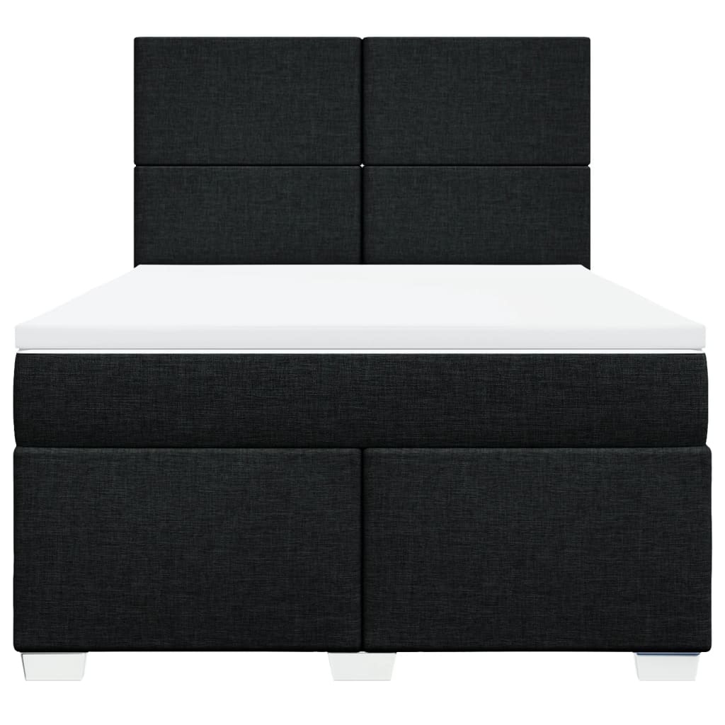 8721102778711_g_en_hd_4 vidaXL Box Spring Bed with Mattress Black Queen Fabric - Image 6