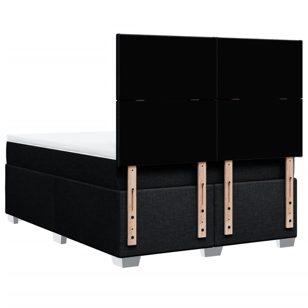 8721102778711_g_en_hd_6 vidaXL Box Spring Bed with Mattress Black Queen Fabric - Image 8
