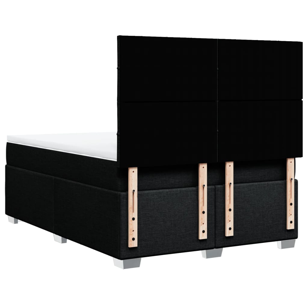 8721102778735_g_en_hd_4 vidaXL Box Spring Bed with Mattress Black Queen Fabric - Image 6