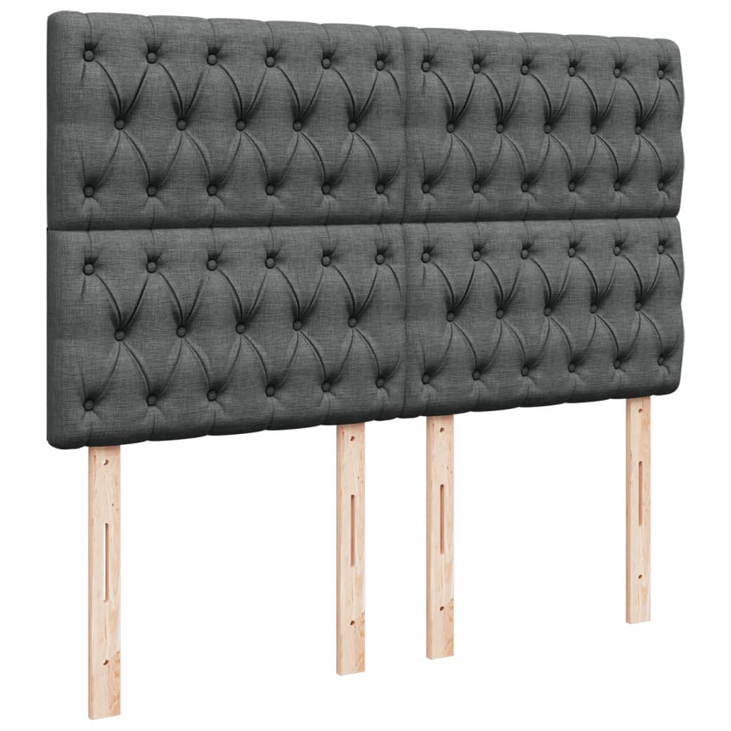 8721102778742_g_en_hd_5 vidaXL Box Spring Bed with Mattress Dark Grey Queen Fabric - Image 7
