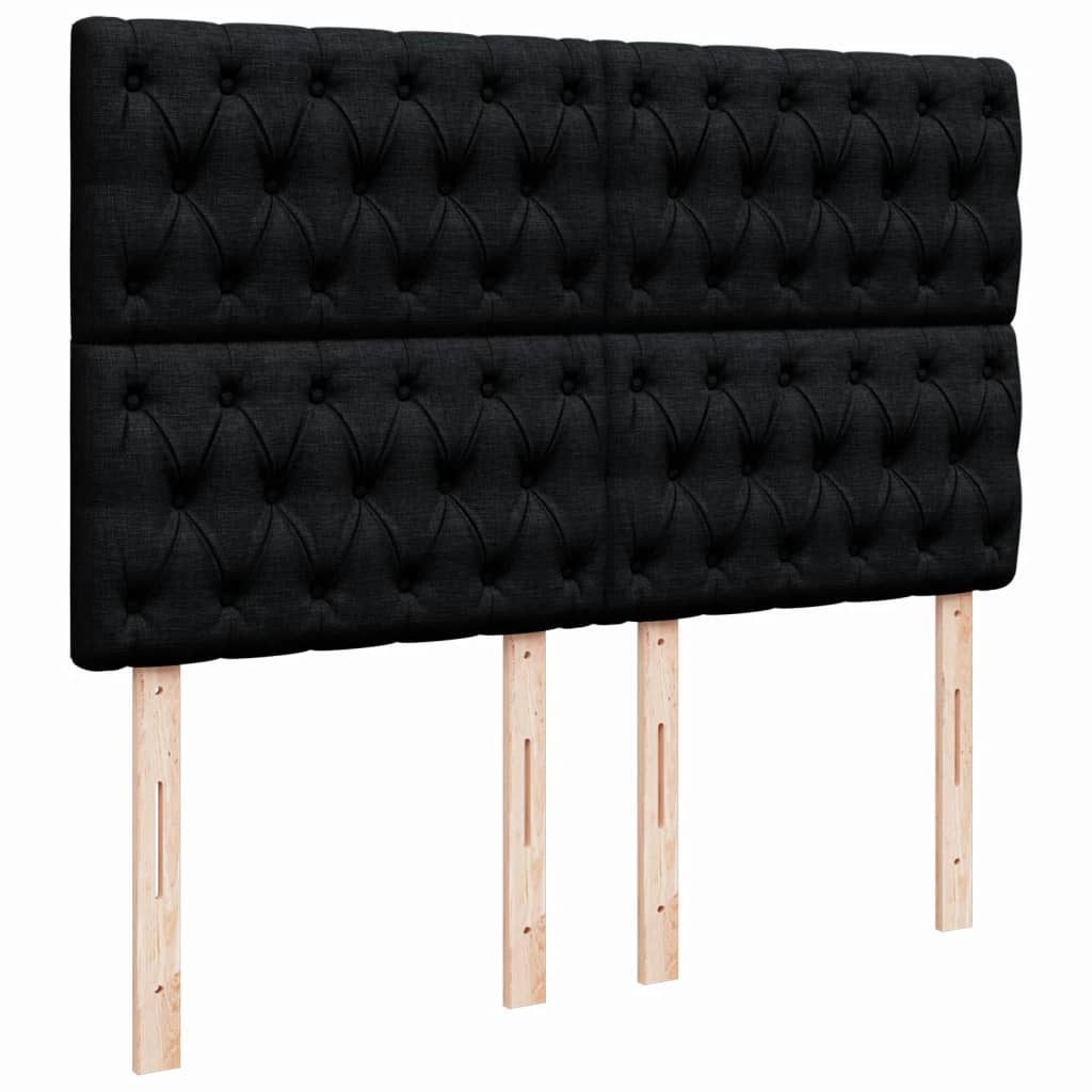 8721102778759_g_en_hd_5 vidaXL Box Spring Bed with Mattress Black Queen Fabric - Image 7