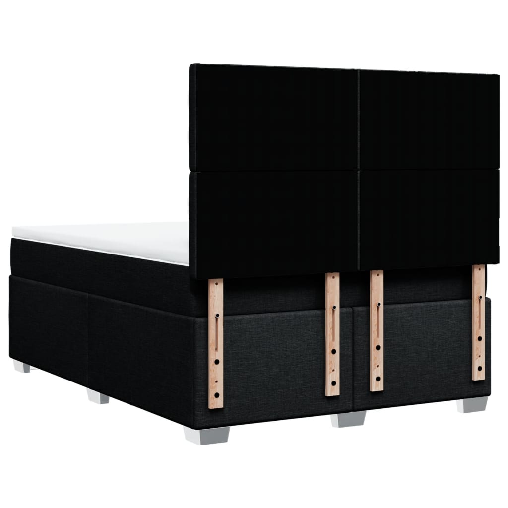 8721102778773_g_en_hd_4 vidaXL Box Spring Bed with Mattress Black Queen Fabric - Image 6