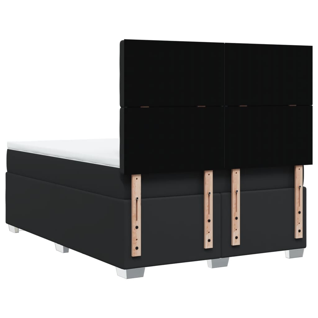 8721102779367_g_en_hd_6 vidaXL Box Spring Bed with Mattress Black Double Faux Leather - Image 8