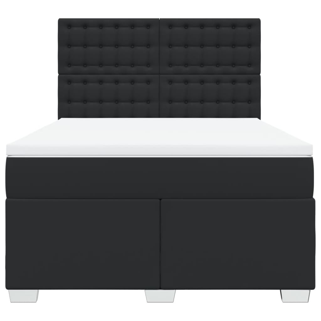 8721102779374_g_en_hd_4 vidaXL Box Spring Bed with Mattress Black Queen Faux Leather - Image 6