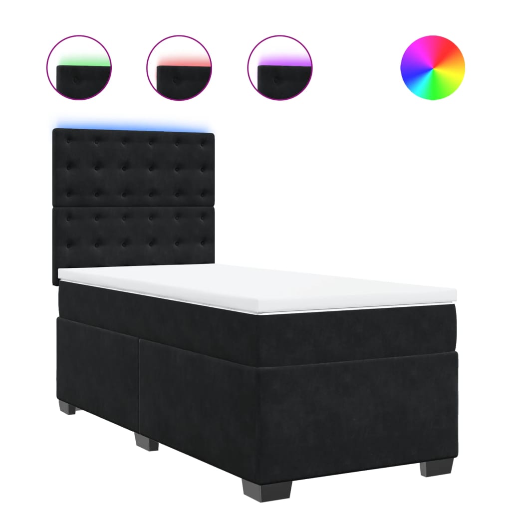 8721102782657_a_en_hd_1 vidaXL Box Spring Bed with Mattress Black King Single Velvet - Image 2