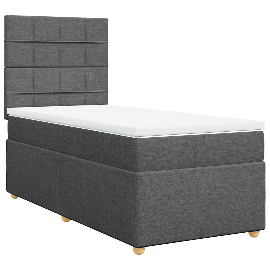 8721102786488_g_en_hd_1 vidaXL Box Spring Bed with Mattress Dark Grey King Single Fabric - Image 3