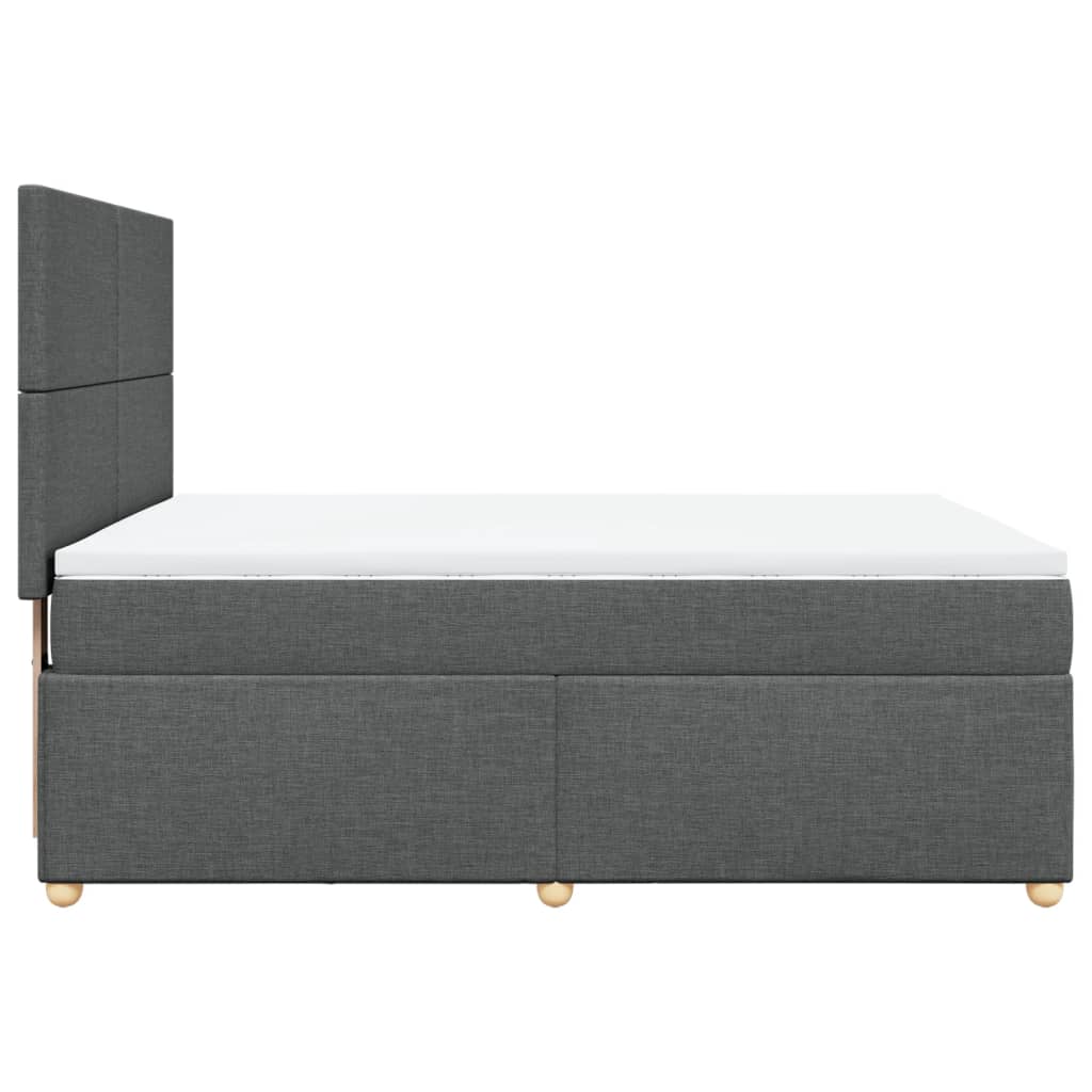 8721102786549_g_en_hd_5 vidaXL Box Spring Bed with Mattress Dark Grey Double Fabric - Image 7