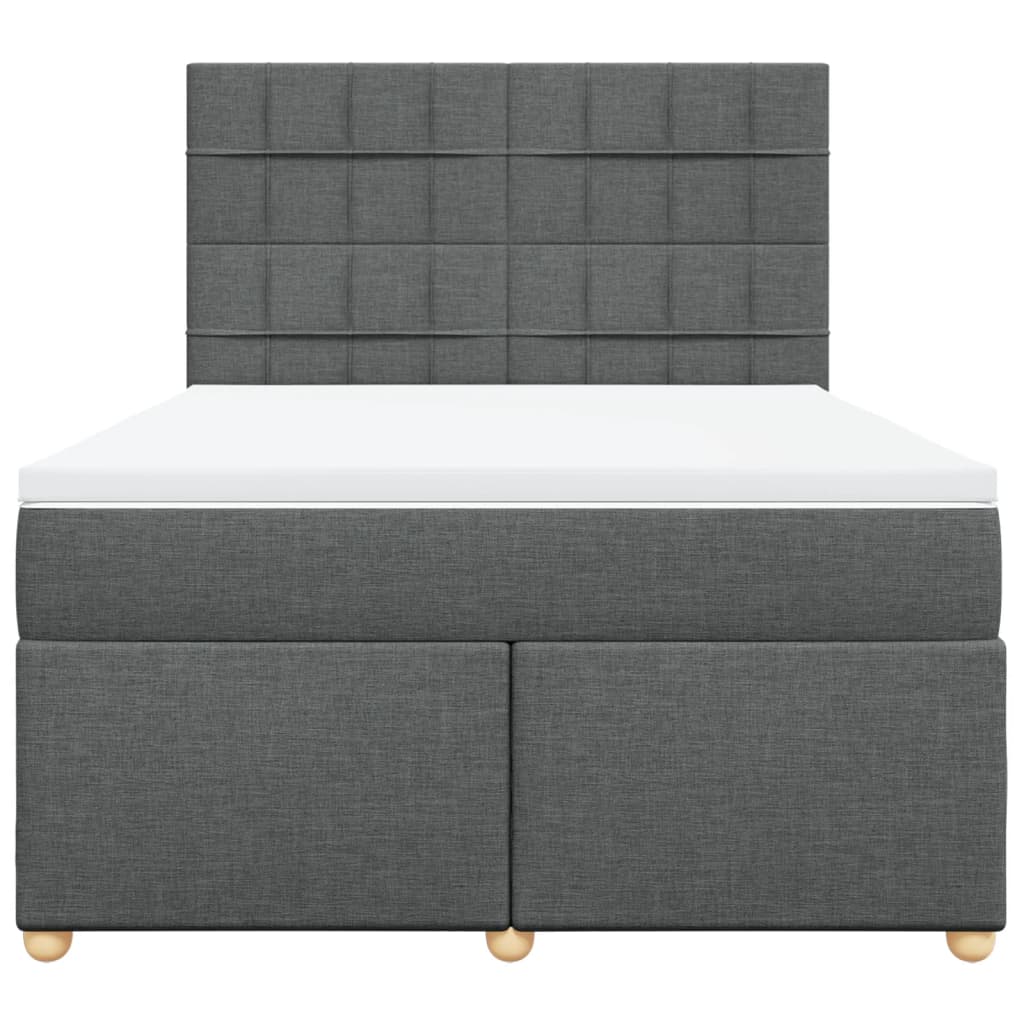 8721102786563_g_en_hd_4 vidaXL Box Spring Bed with Mattress Dark Grey Double Fabric - Image 6