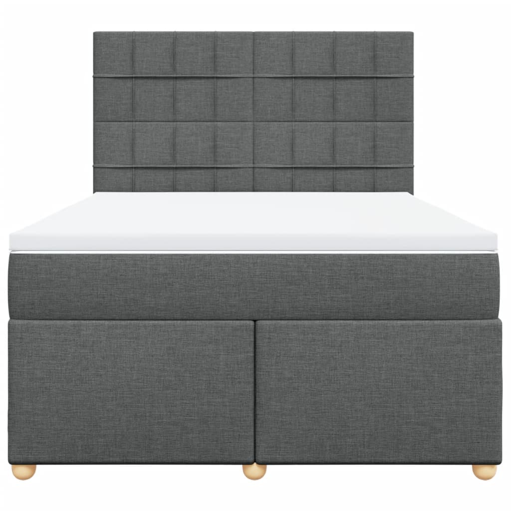 8721102786648_g_en_hd_4 vidaXL Box Spring Bed with Mattress Dark Grey Queen Fabric - Image 6