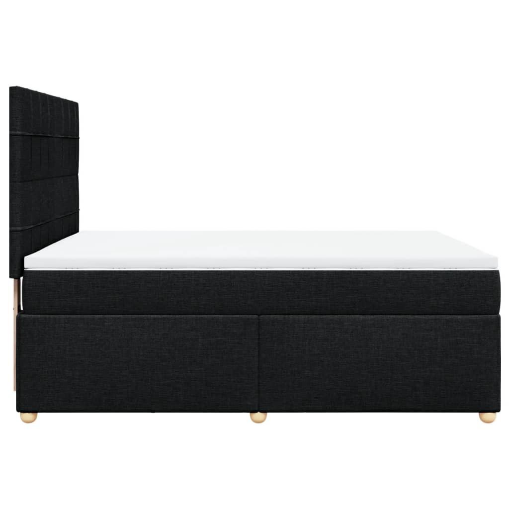 8721102786655_g_en_hd_5 vidaXL Box Spring Bed with Mattress Black Queen Fabric - Image 7