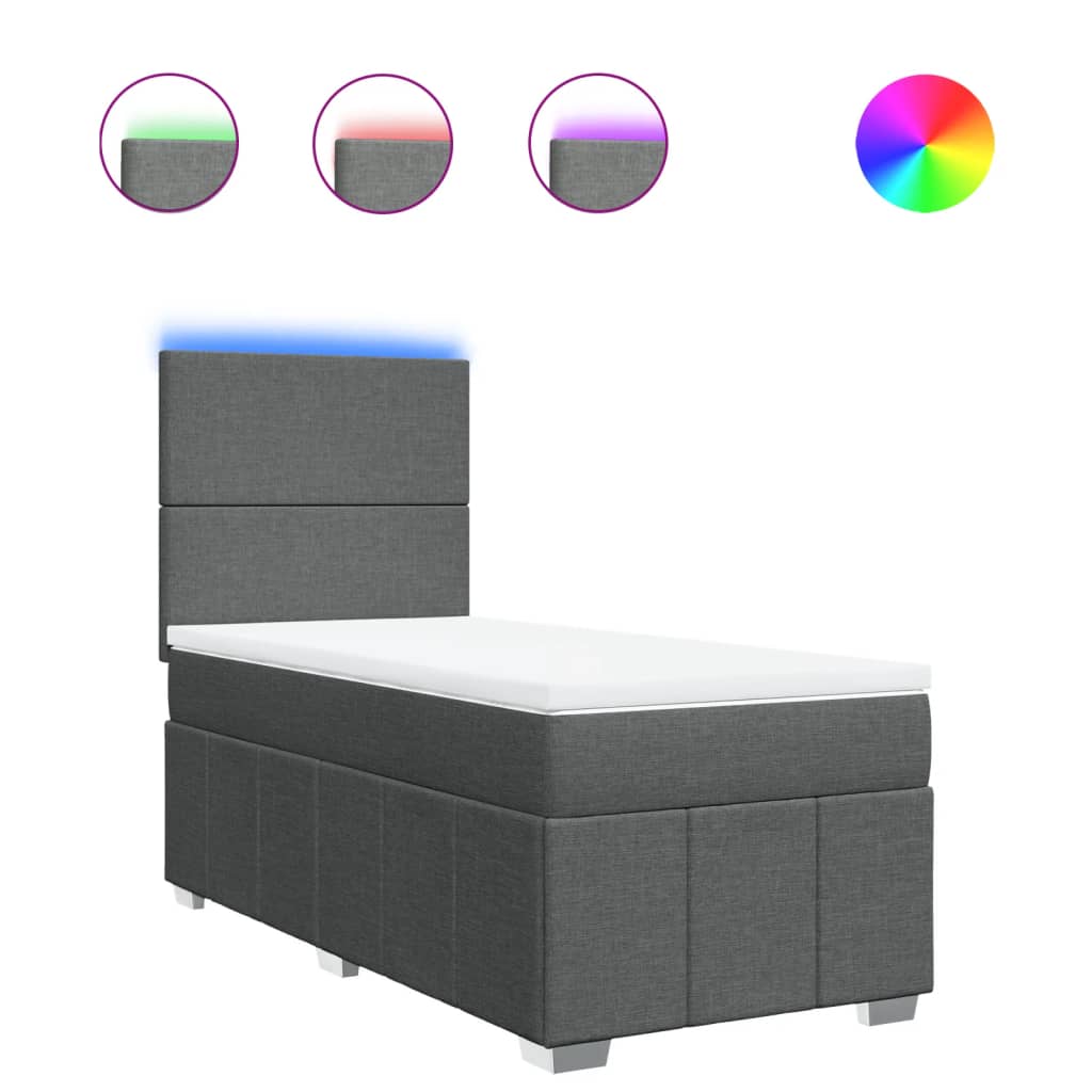 8721102790348_a_en_hd_1 vidaXL Box Spring Bed with Mattress Dark Grey King Single Fabric - Image 2