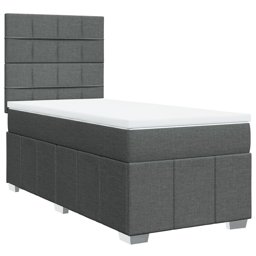 8721102790362_g_en_hd_1 vidaXL Box Spring Bed with Mattress Dark Grey King Single Fabric - Image 3
