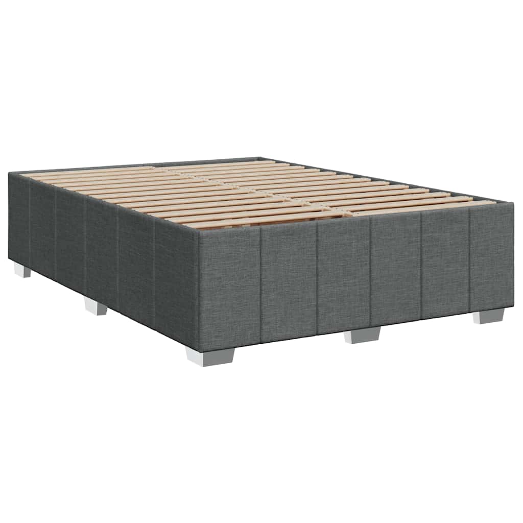 8721102790447_g_en_hd_8 vidaXL Box Spring Bed with Mattress Dark Grey Double Fabric - Image 10