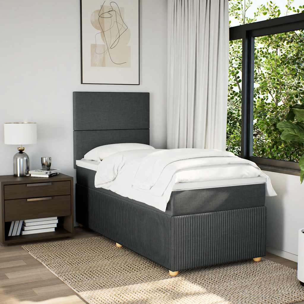 8721102797347_g_en_hd_3 vidaXL Box Spring Bed with Mattress Dark Grey King Single Fabric - Image 5