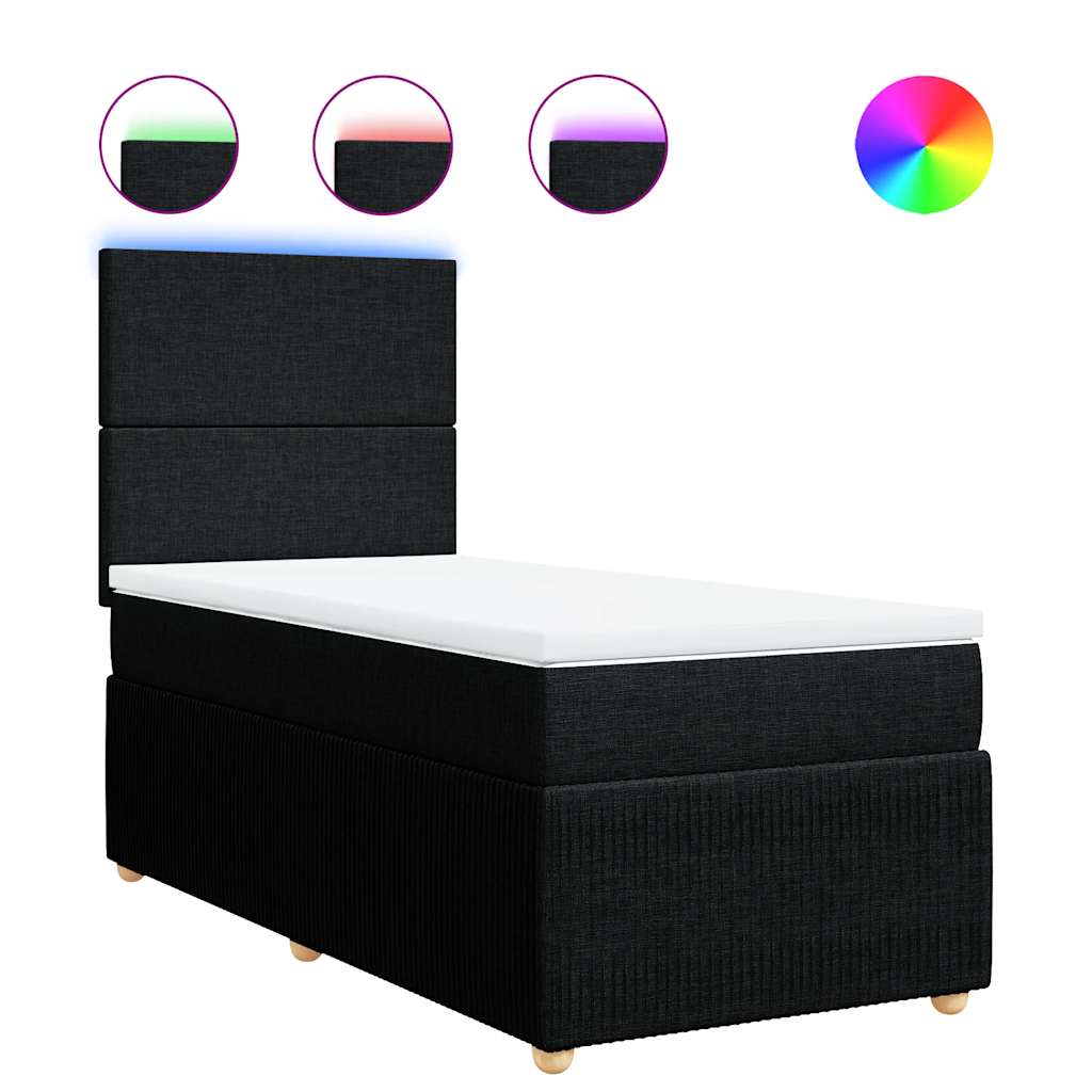8721102797354_a_en_hd_1 vidaXL Box Spring Bed with Mattress Black King Single Fabric - Image 2