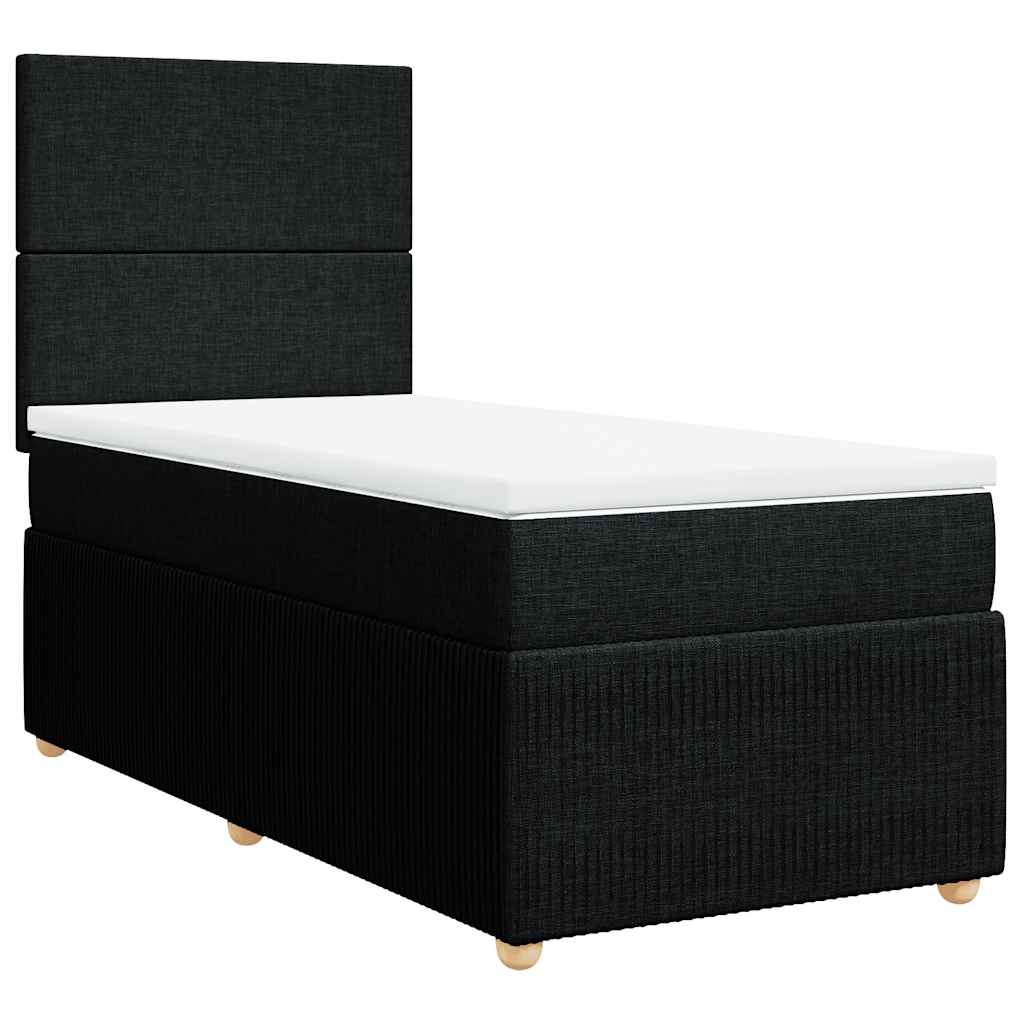 8721102797354_g_en_hd_1 vidaXL Box Spring Bed with Mattress Black King Single Fabric - Image 3
