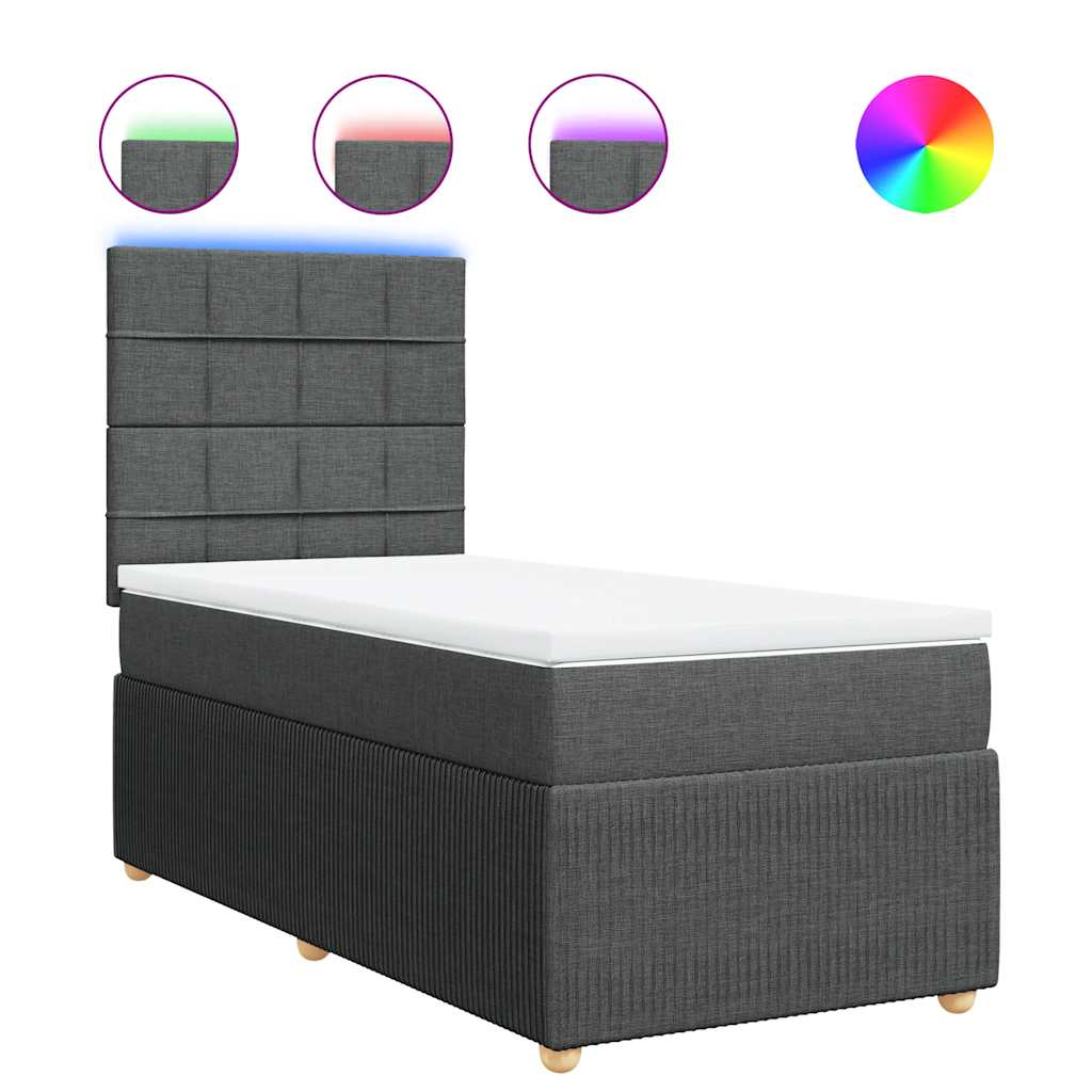 8721102797361_a_en_hd_1 vidaXL Box Spring Bed with Mattress Dark Grey King Single Fabric - Image 2