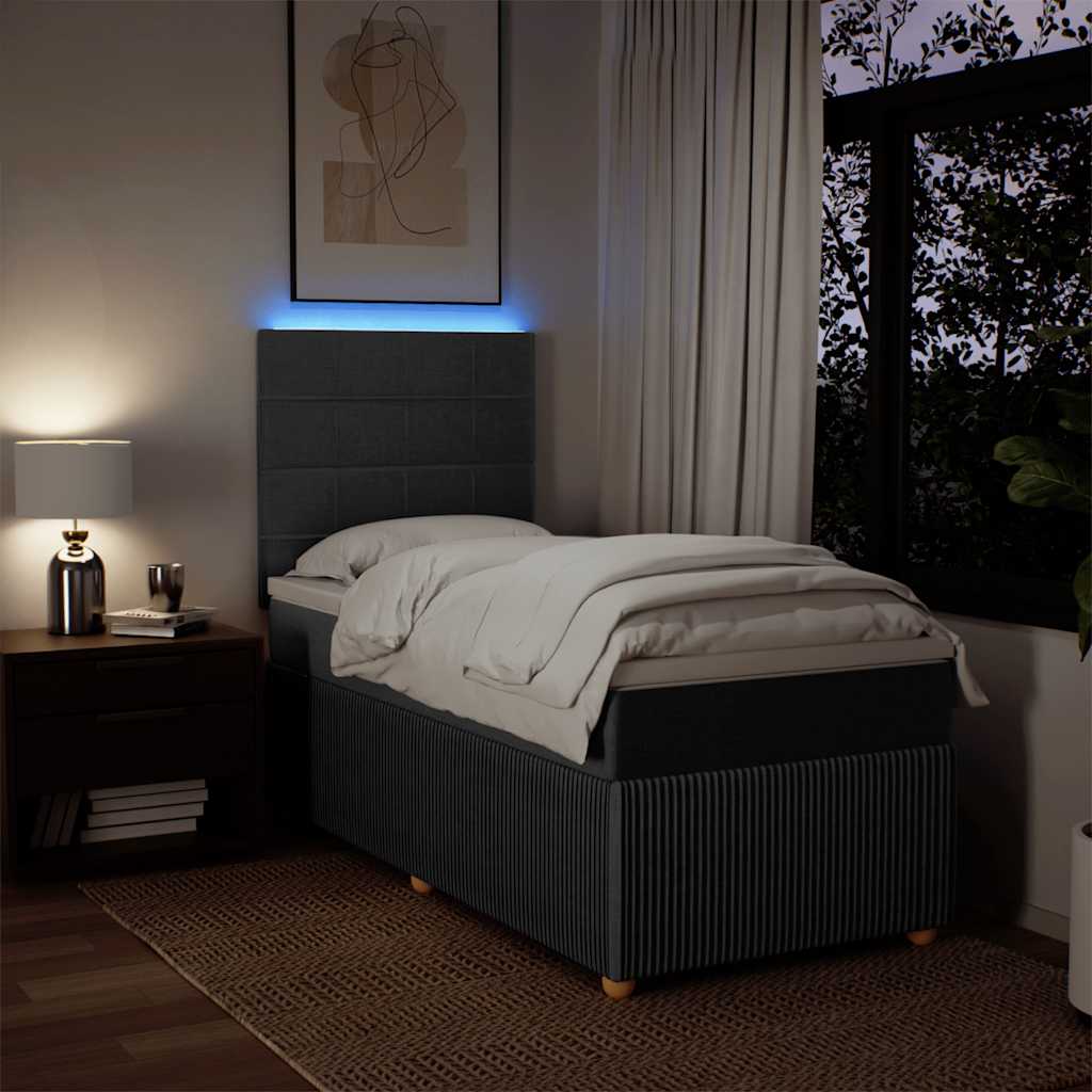 8721102797361_g_en_hd_2 vidaXL Box Spring Bed with Mattress Dark Grey King Single Fabric - Image 4