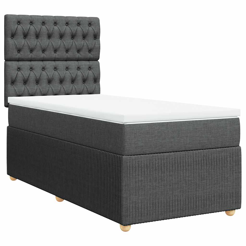 8721102797385_g_en_hd_1 vidaXL Box Spring Bed with Mattress Dark Grey King Single Fabric - Image 3