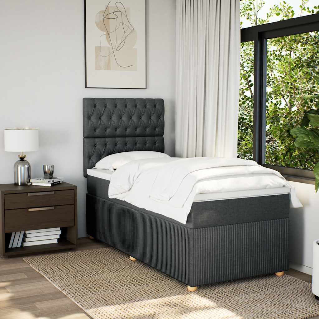 8721102797385_g_en_hd_3 vidaXL Box Spring Bed with Mattress Dark Grey King Single Fabric - Image 5