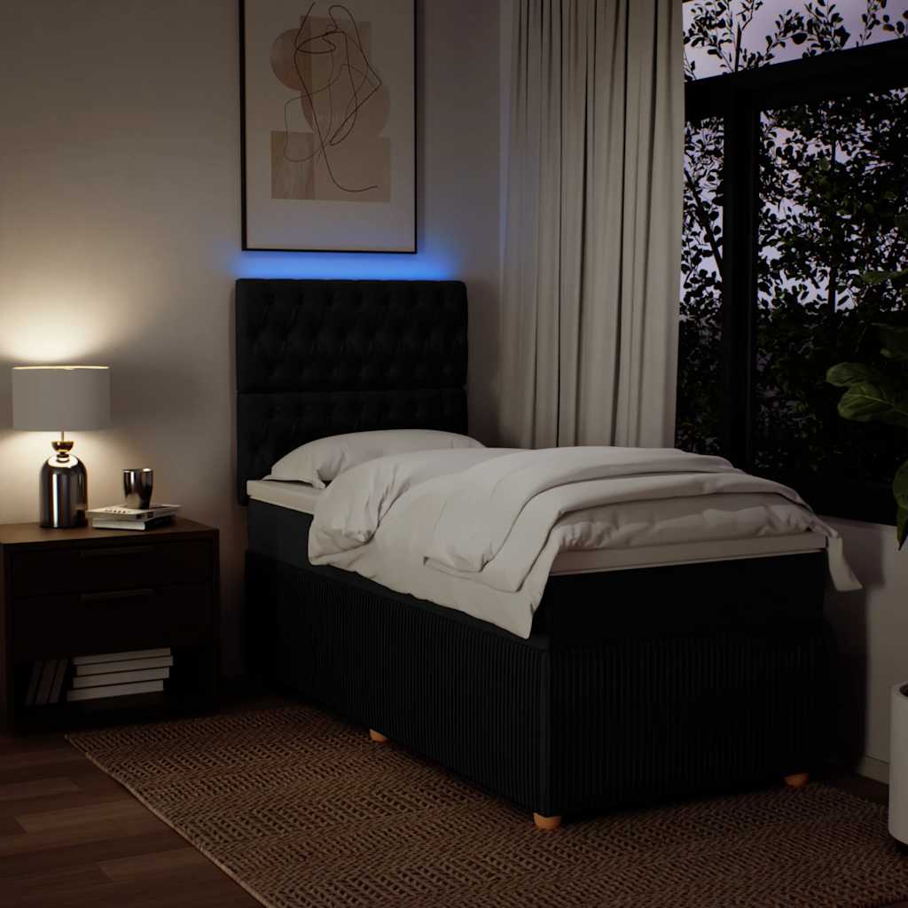 8721102797392_g_en_hd_2 vidaXL Box Spring Bed with Mattress Black King Single Fabric - Image 4