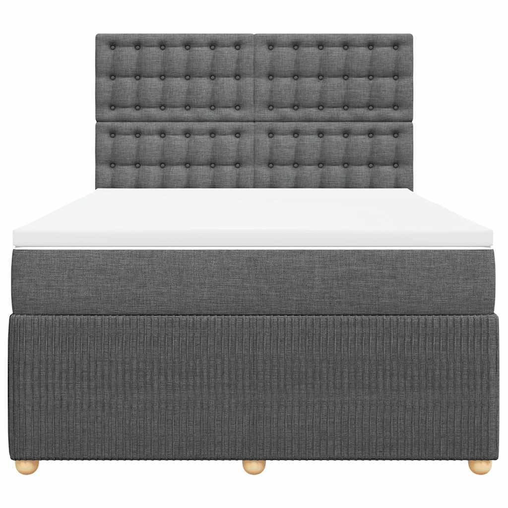 8721102797484_g_en_hd_4 vidaXL Box Spring Bed with Mattress Dark Grey Double Fabric - Image 6