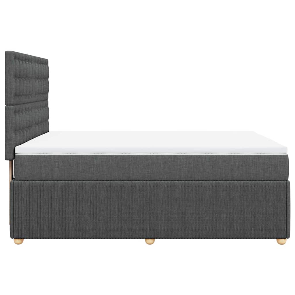 8721102797484_g_en_hd_5 vidaXL Box Spring Bed with Mattress Dark Grey Double Fabric - Image 7
