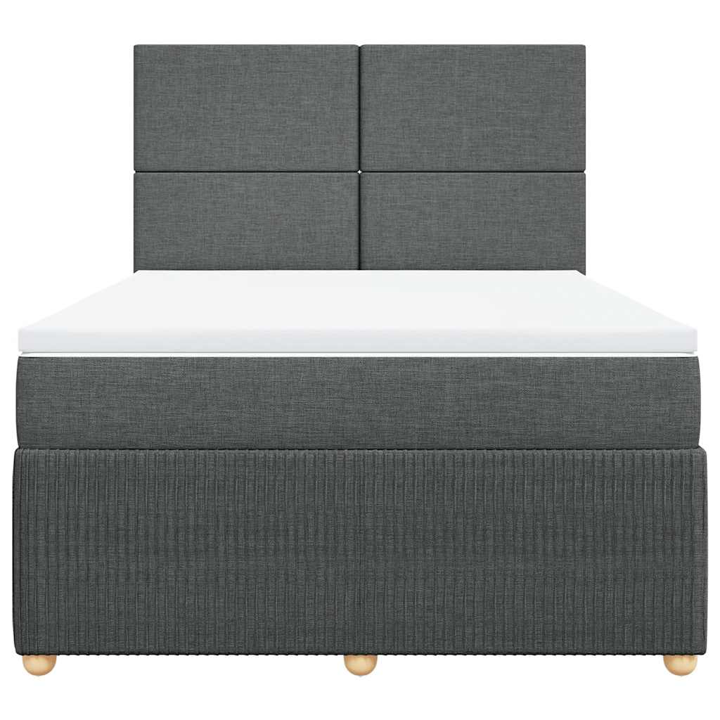 8721102797507_g_en_hd_4 vidaXL Box Spring Bed with Mattress Dark Grey Queen Fabric - Image 6