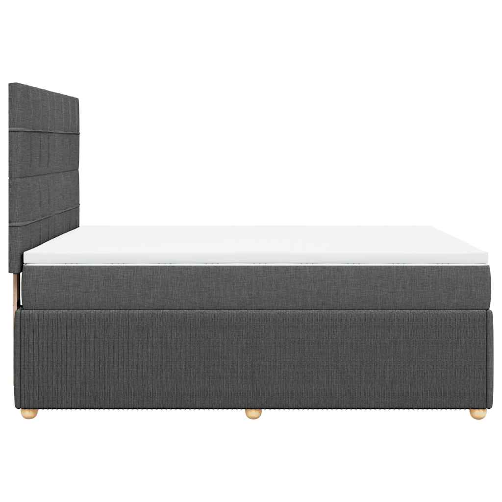 8721102797521_g_en_hd_5 vidaXL Box Spring Bed with Mattress Dark Grey Queen Fabric - Image 7