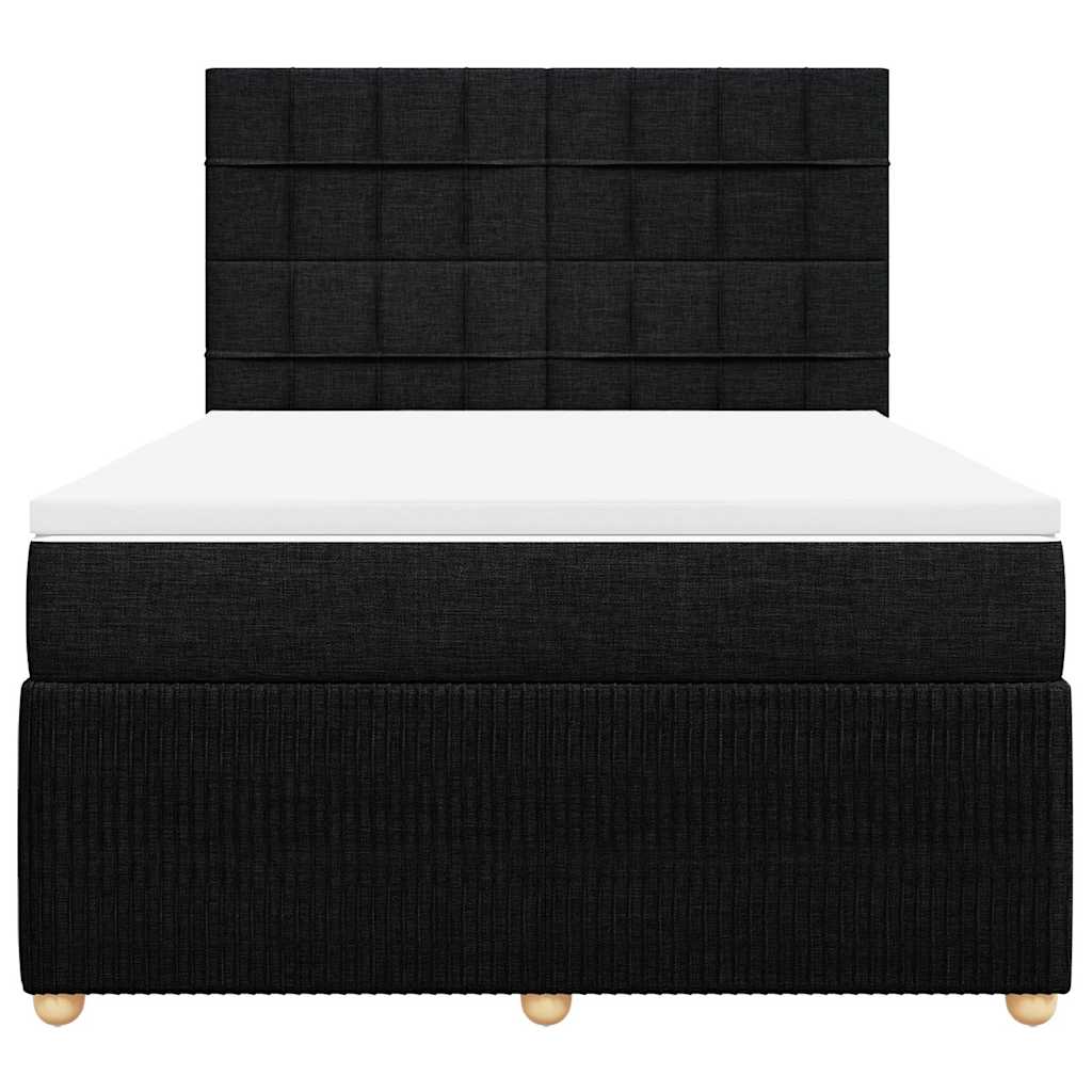 8721102797538_g_en_hd_4 vidaXL Box Spring Bed with Mattress Black Queen Fabric - Image 6