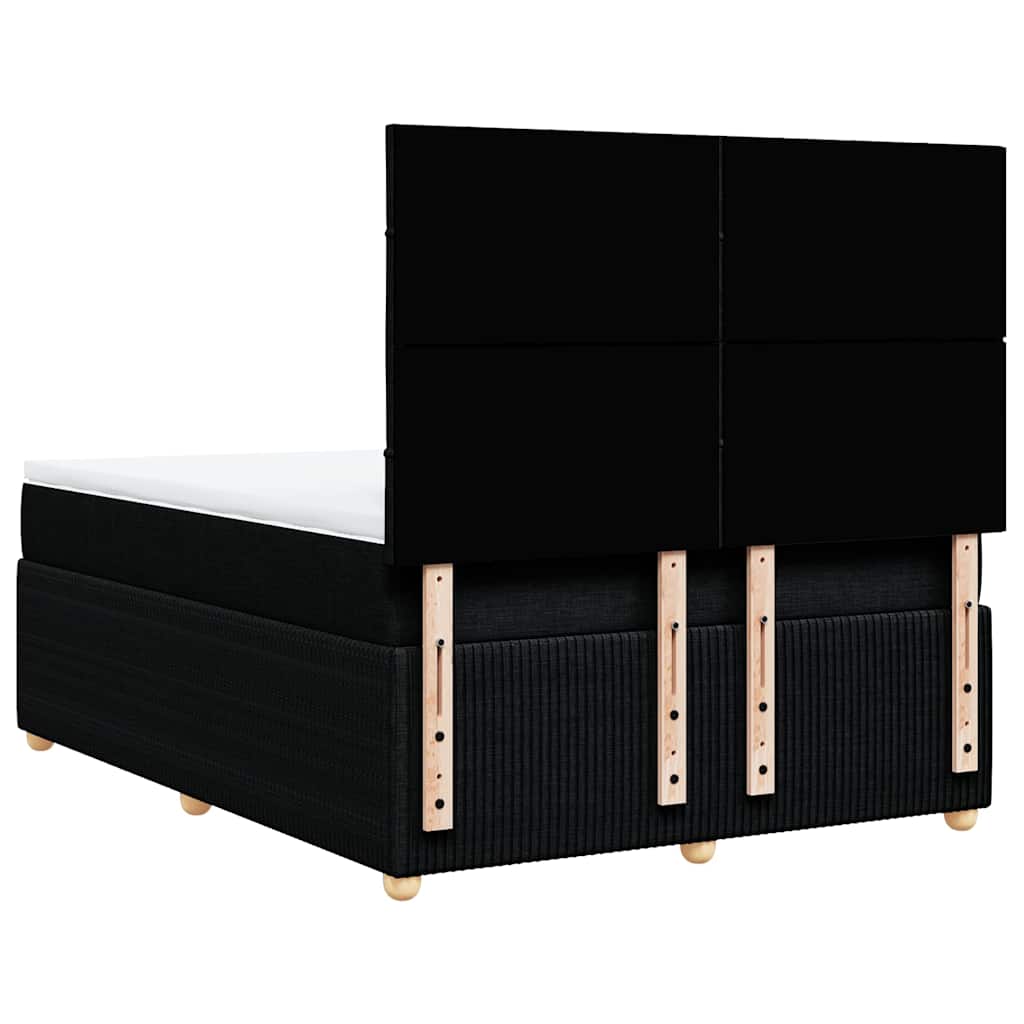 8721102797538_g_en_hd_6 vidaXL Box Spring Bed with Mattress Black Queen Fabric - Image 8