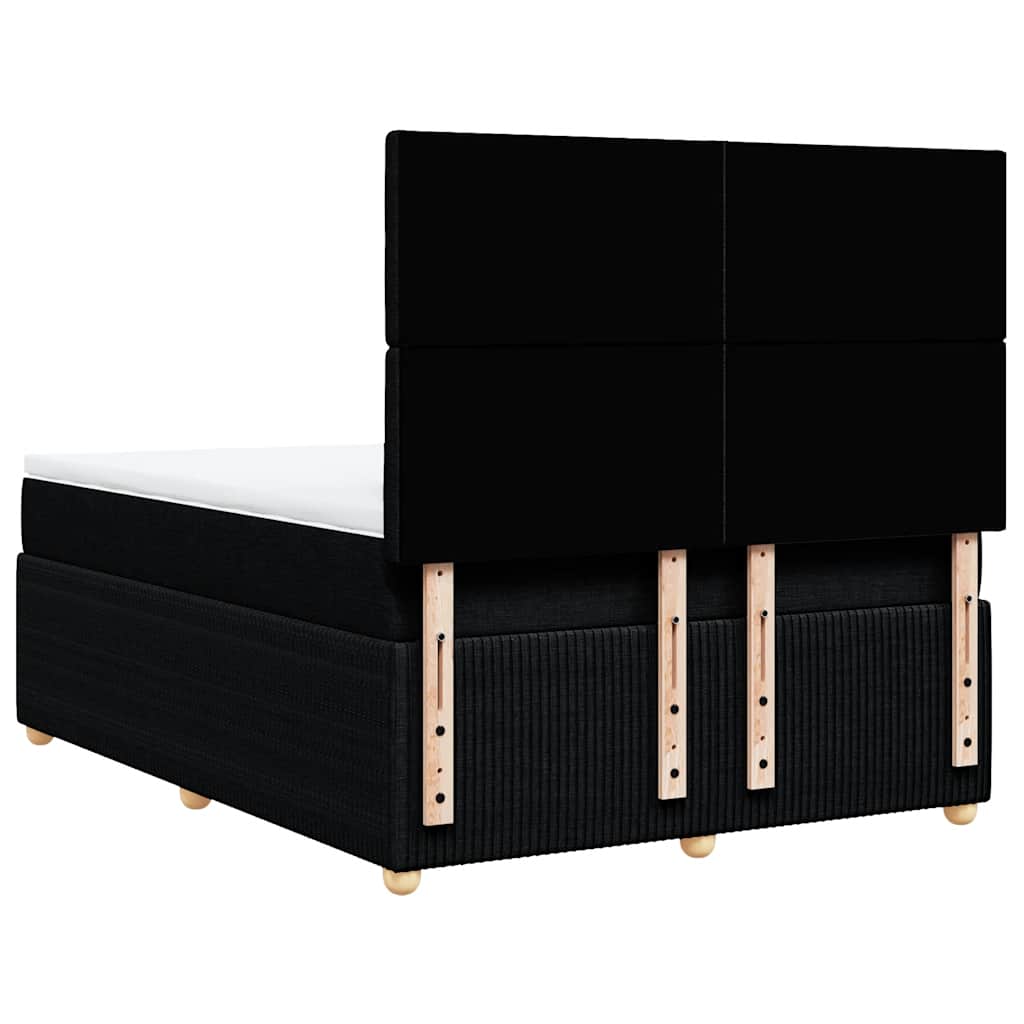8721102797576_g_en_hd_6 vidaXL Box Spring Bed with Mattress Black Queen Fabric - Image 8