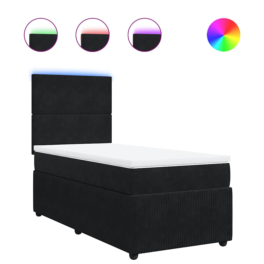 8721102797675_a_en_hd_1 vidaXL Box Spring Bed with Mattress Black King Single Velvet - Image 2