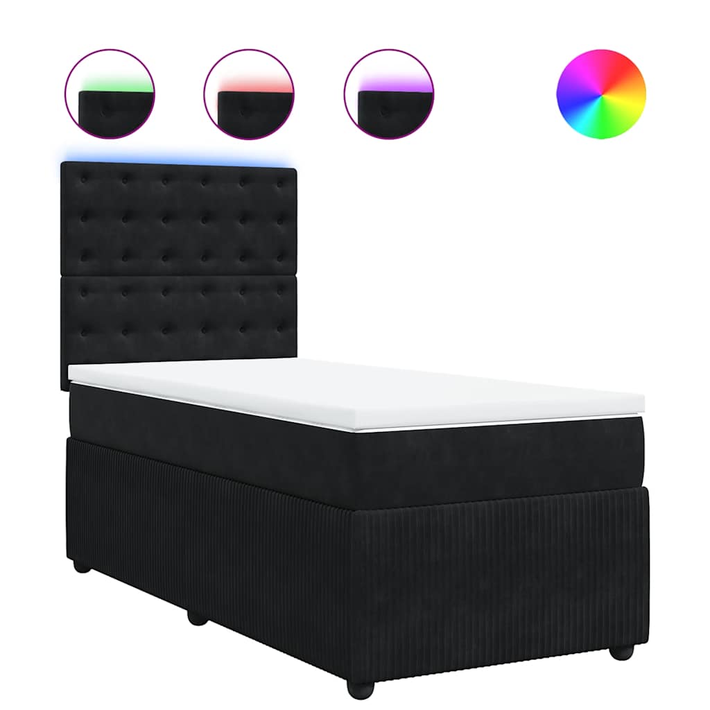 8721102797736_a_en_hd_1 vidaXL Box Spring Bed with Mattress Black King Single Velvet - Image 2