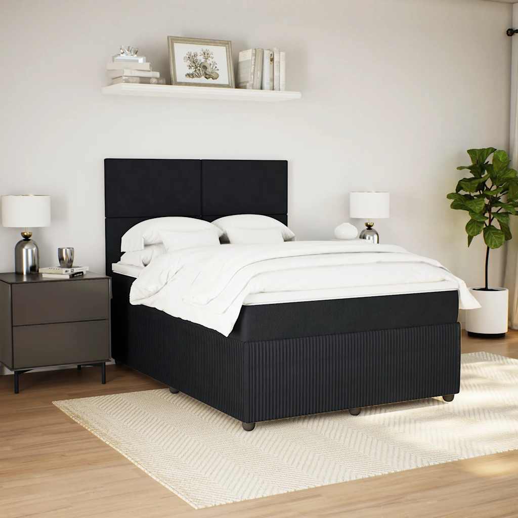 8721102797835_g_en_hd_2 vidaXL Box Spring Bed with Mattress Black Queen Velvet - Image 4
