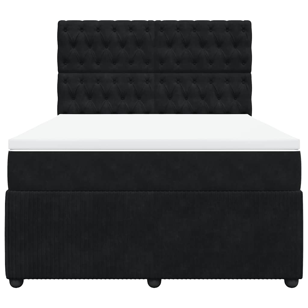 8721102797873_g_en_hd_4 vidaXL Box Spring Bed with Mattress Black Queen Velvet - Image 6