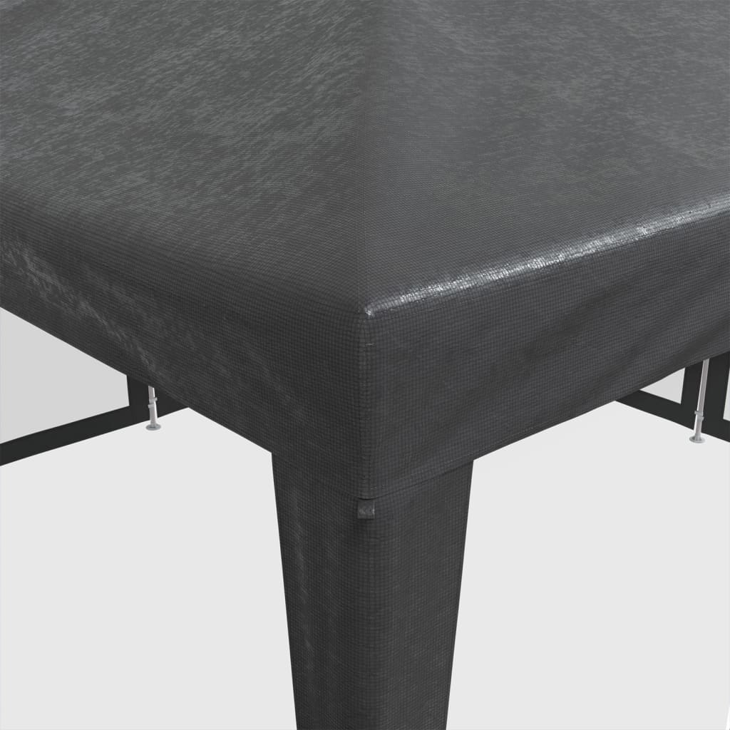 8721102806902_g_en_hd_5 vidaXL Party Tent with 8 Mesh Sidewalls Anthracite 4x4 m HDPE - Image 7