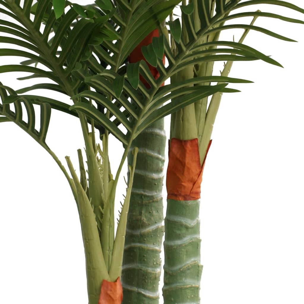 8721102812682_g_en_hd_1 vidaXL Artificial Palm Tree with 3 Trunks Green 180 cm PP - Image 2