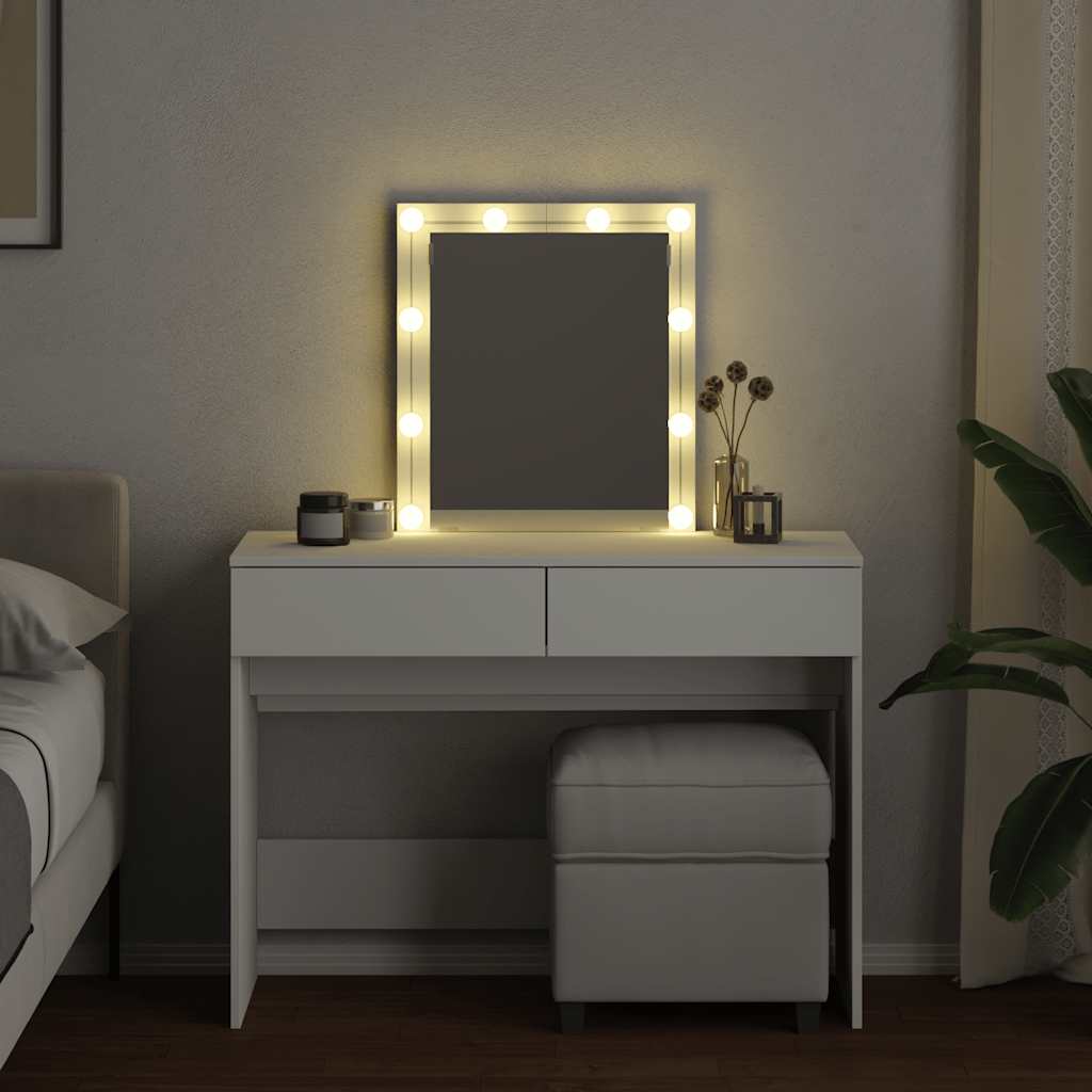 8721102816147_g_en_hd_1 vidaXL Dressing Table with LED White 100x40x130 cm - Image 3