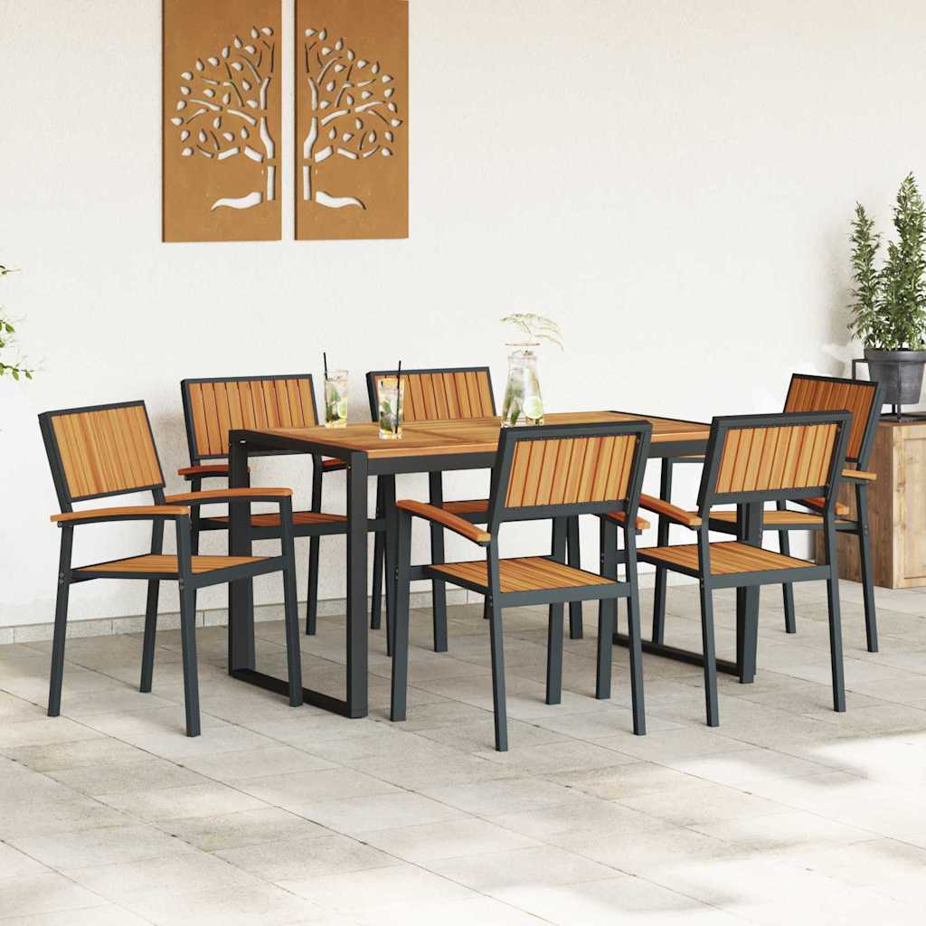 8721102817441_mo-im_en_hd_2 vidaXL Garden Dining Set 7 pcs Black and brown 140 x 80 x 75 cm - Image 4