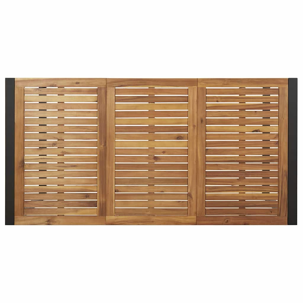 8721102817441_wbg-to_en_hd_5 vidaXL Garden Dining Set 7 pcs Black and brown 140 x 80 x 75 cm - Image 8