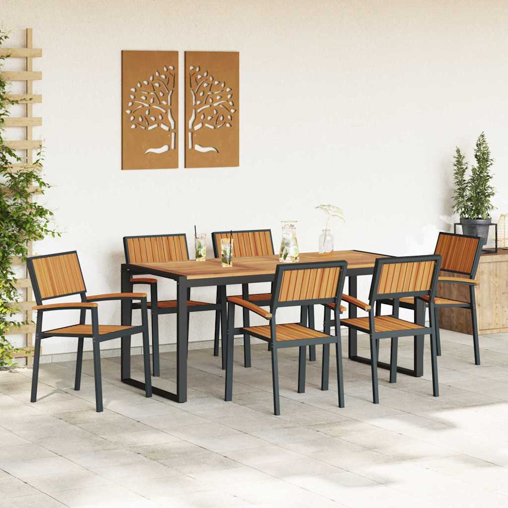 8721102817489_mo-im_en_hd_2 vidaXL Garden Dining Set 7 pcs Black and brown 180 x 90 x 75 cm - Image 4