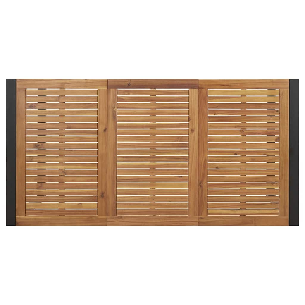 8721102817489_wbg-to_en_hd_5 vidaXL Garden Dining Set 7 pcs Black and brown 180 x 90 x 75 cm - Image 8