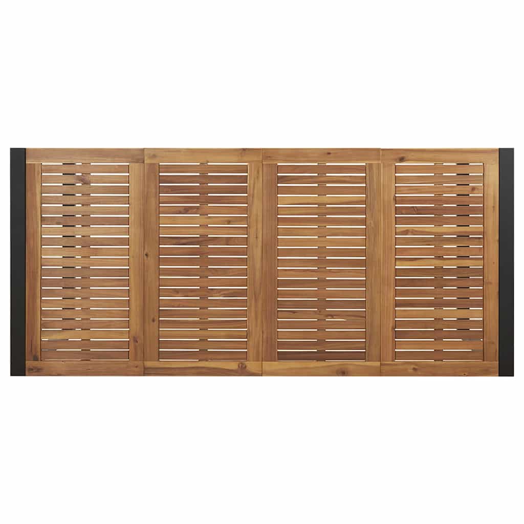 8721102817496_wbg-to_en_hd_5 vidaXL Garden Dining Set 7 pcs Black and brown 200 x 90 x 75 cm - Image 8