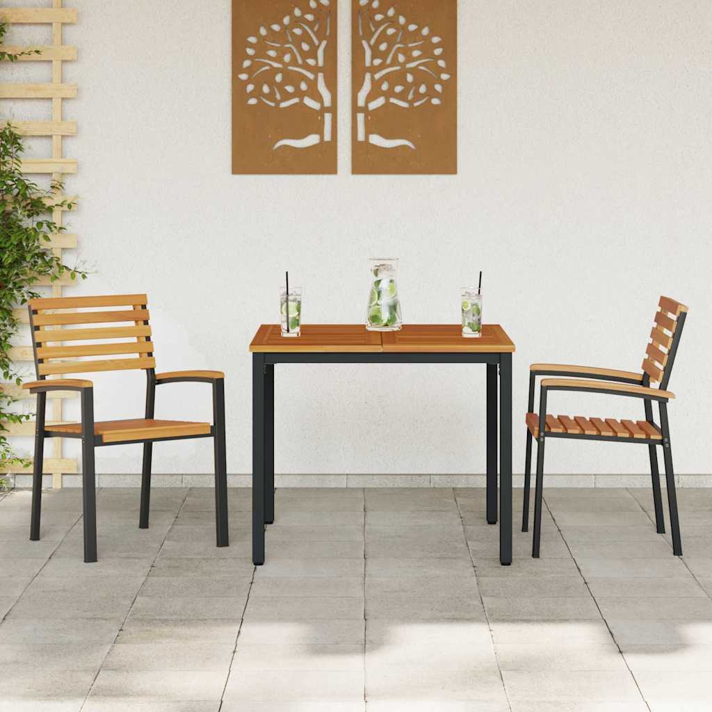 8721102817571_mo-im_en_hd_2 vidaXL Garden Dining Set 3 pcs Black and brown 90 x 90 x 75 cm - Image 4