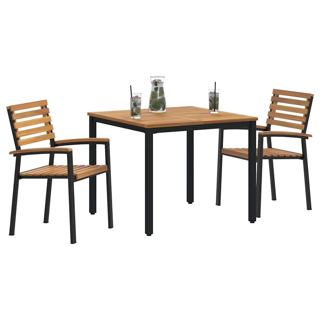8721102817571_wbg-mo_en_hd_1 vidaXL Garden Dining Set 3 pcs Black and brown 90 x 90 x 75 cm - Image 3