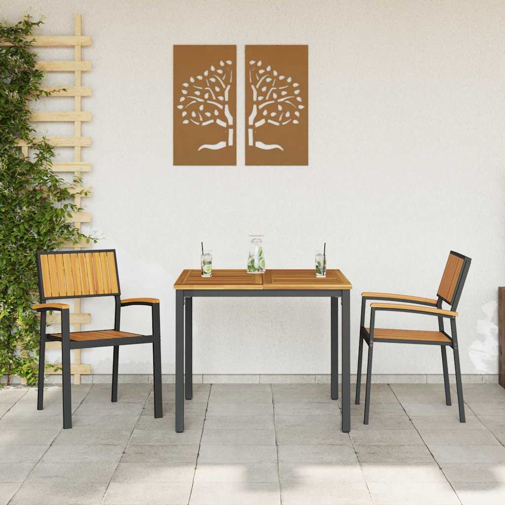 8721102817731_mo-im_en_hd_2 vidaXL Garden Dining Set 3 pcs Black and brown 90 x 90 x 75 cm - Image 4